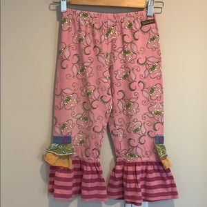 Matilda Jane Floral Swirl Ruffle Pants